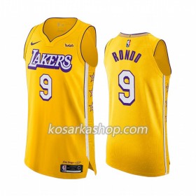 Dres Los Angeles Lakers Rajon Rondo 9 Nike 2019-20 City Edition Swingman